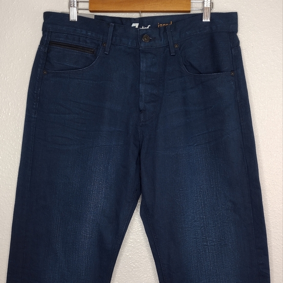 NWT 7 For All Mankind Jared Men's Size 34 Denim Cotton Straight Leg Jeans - Picture 3 of 15